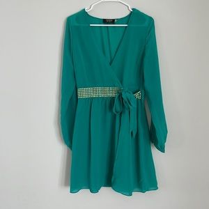 Green Guess Dress Size 6